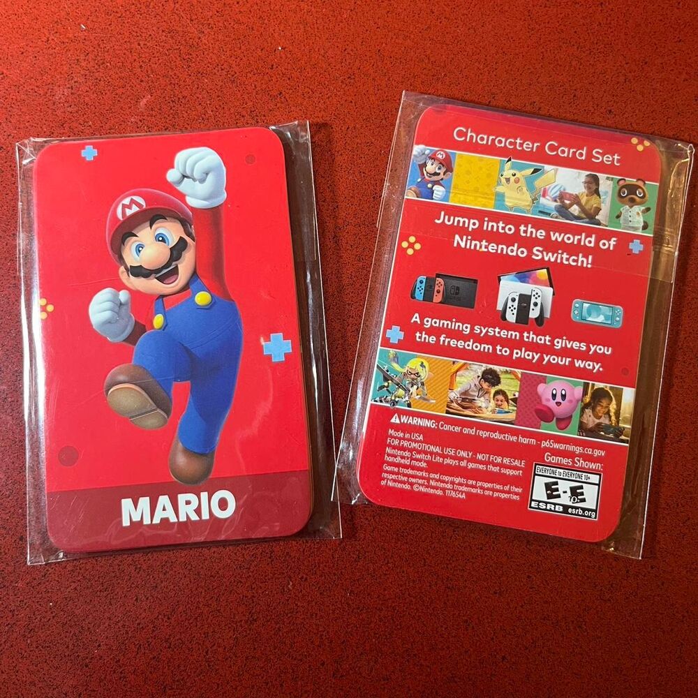 Nintendo multi Trading-cards